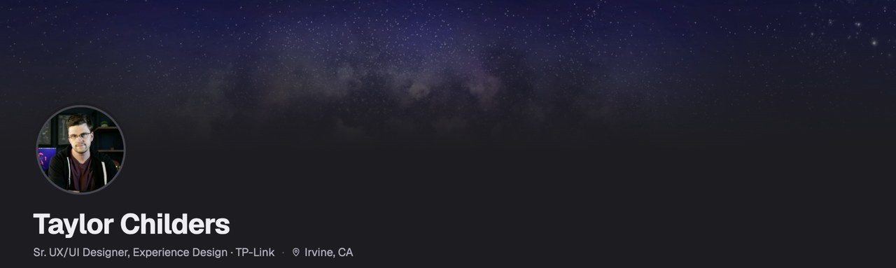 Taylor Childers, Sr. UX/UI Designer, Experience Design, Irvine CA